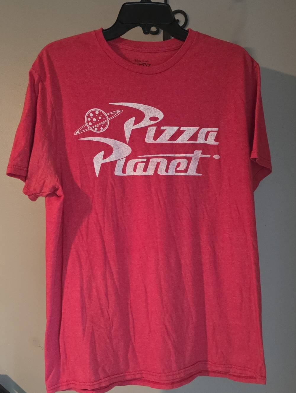 Disney Pixar Toy Story Red Short Sleeve Graphic Tee Size Large